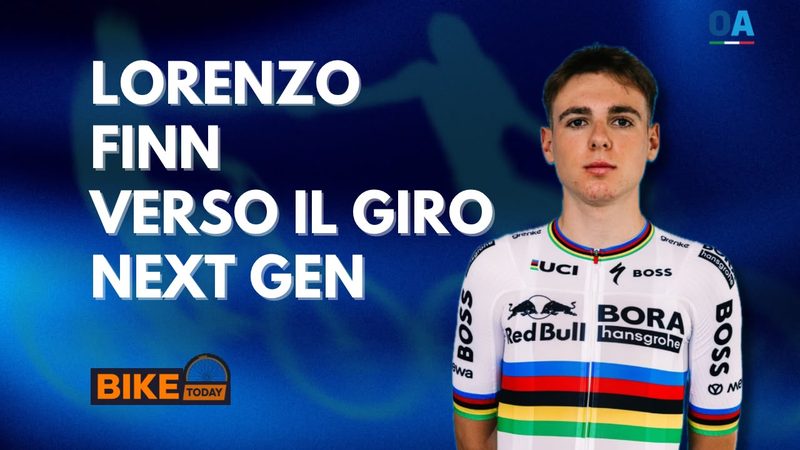 Lorenzo Finn pronto a brillare nel Giro Next Gen dopo il recupero dall'infortunio