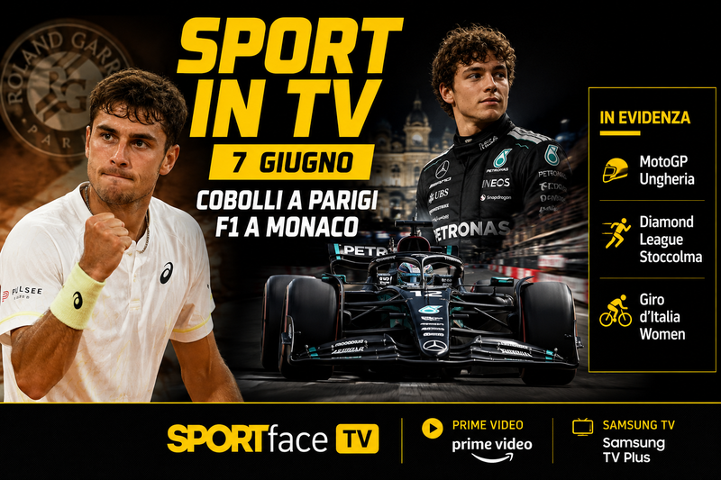 Sport e spettacolo: la domenica imperdibile di tennis, F1 e volley