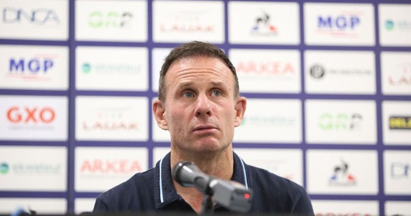 L'Aviron Bayonnais : Ged Fraser note la saison à 4/20 et évoque des changements pour l'avenir