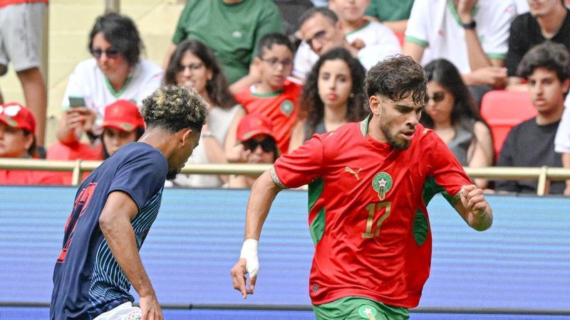 Marruecos se impone a Noruega en un intenso amistoso internacional