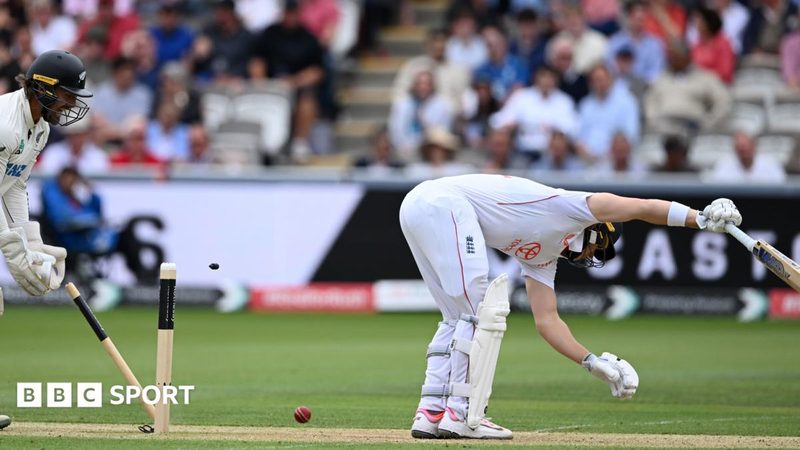 ICC Rates Lord's Pitch 'Unsatisfactory' After England's 115-Run Victory Over New Zealand