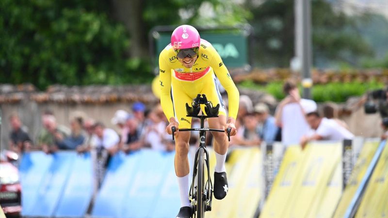 Visma-Lease a bike dominiert Teamzeitfahren, Baudin bleibt Gesamtführender