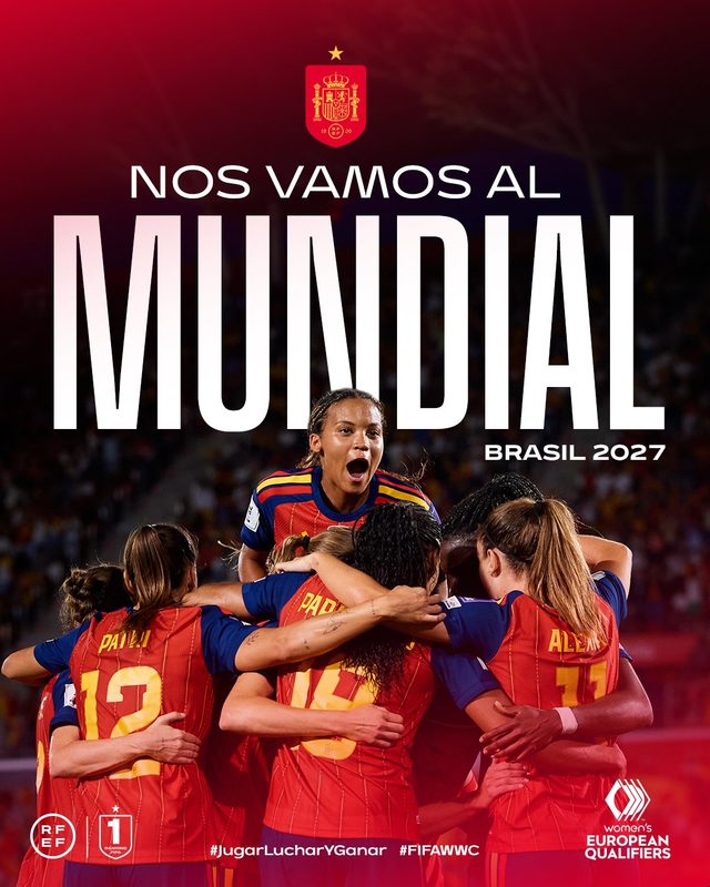 Espanha se destaca com goleada sobre Islândia e avança para a Copa do Mundo Feminina