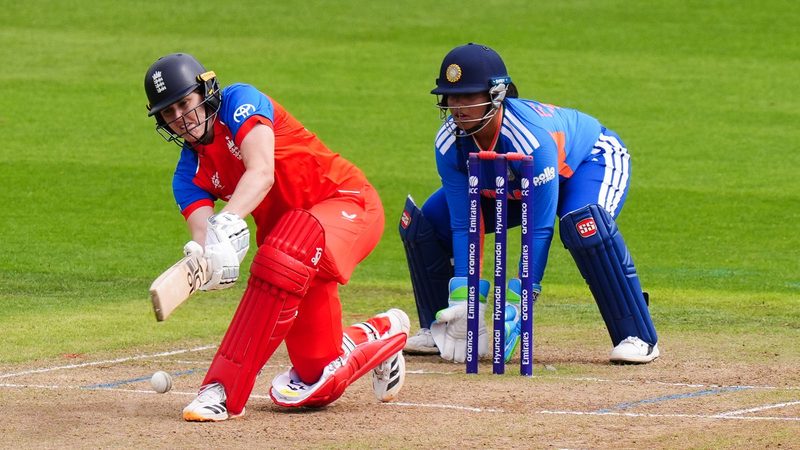 England Edges India in Thrilling T20 Warm-Up with Late Heroics from Sciver-Brunt and Jones