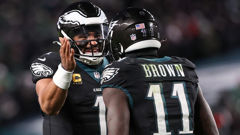 Jalen Hurts blickt optimistisch in die Zukunft der Eagles nach A.J. Brown-Trade