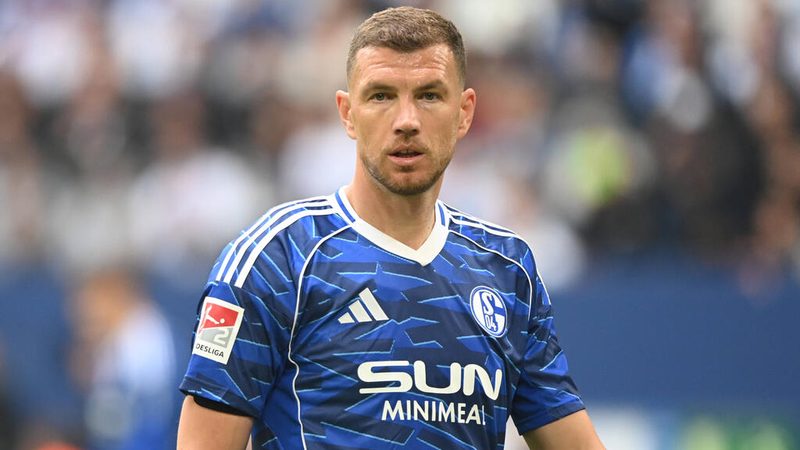 Edin Dzeko spricht über Zukunft beim FC Schalke 04 und die WM mit Bosnien