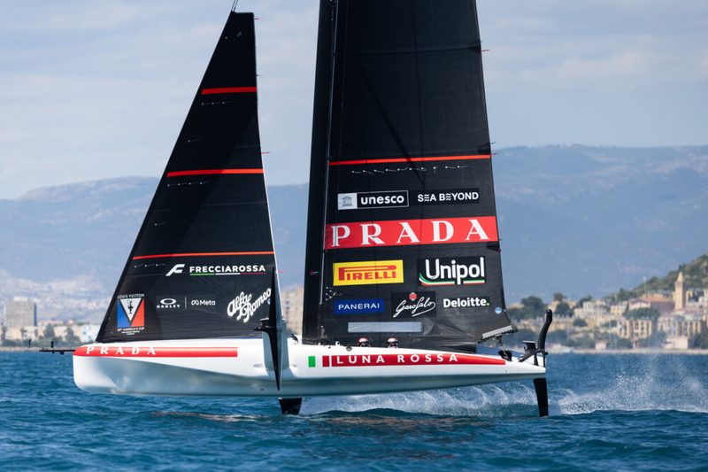 Luna Rossa avvia la campagna per l'America’s Cup con test in mare a Cagliari