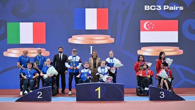 Un argento storico per l'Italia BC3 alla World Boccia Cup di Astana