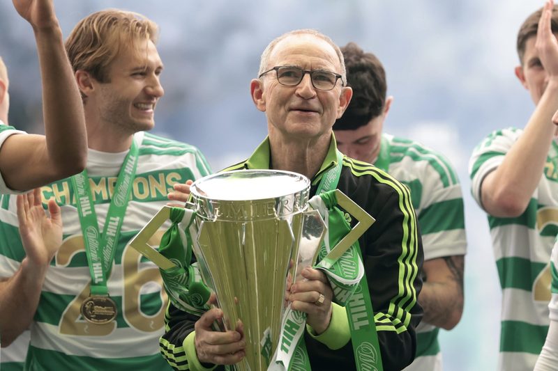 Martin O’Neill confermato allenatore del Celtic: a 74 anni continua a vincere