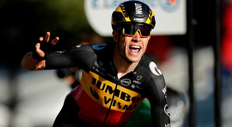 Wout van Aert conquista vitória emocionante na quinta etapa do Tour Auvergne-Rhône-Alpes