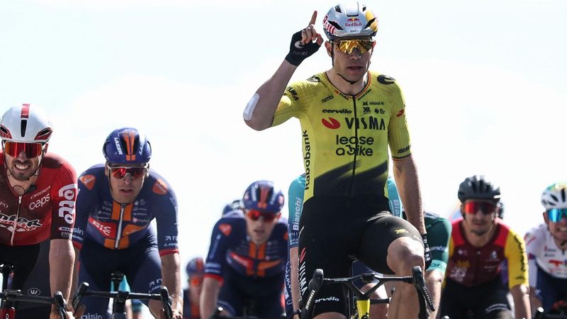 Wout van Aert triumphiert bei fünfter Etappe der Tour Auvergne Rhone-Alpes