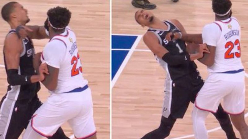 Los Knicks aplican dureza ante Wembanyama y logran una remontada histórica