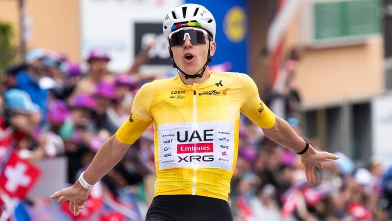 Pogacar asombra a rivales con su forma antes del Tour de Francia