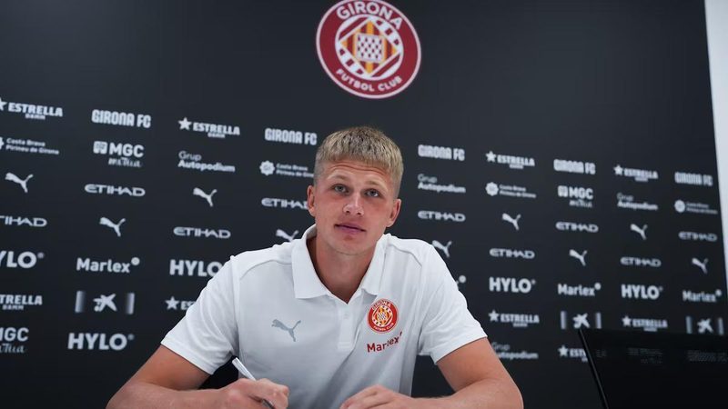 El Girona inicia su reconstrucción con el fichaje de Oleksandr Pyshchur