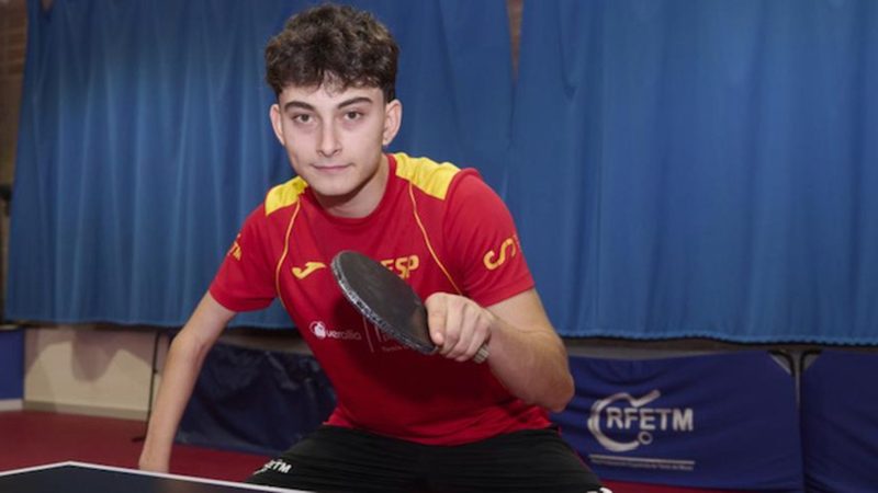 Marlon López: del entrenamiento con un robot a brillar en el tenis de mesa internacional