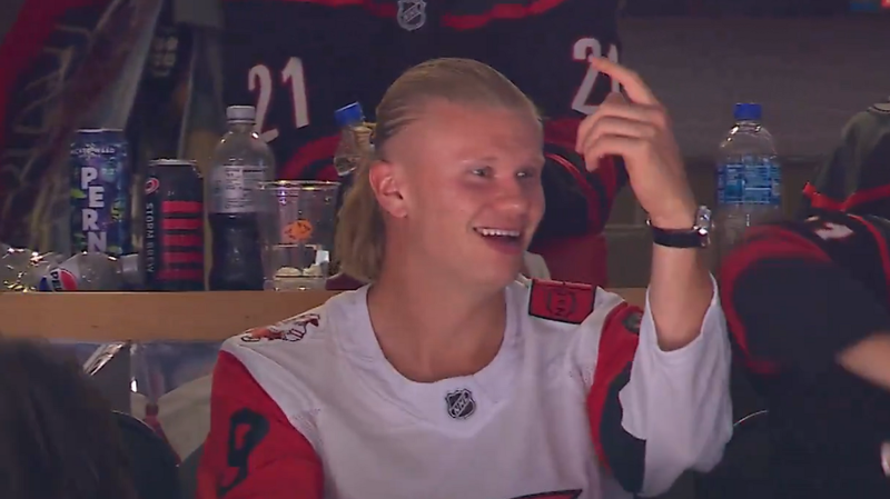 Haaland Cheers on Hurricanes Before His World Cup Debut