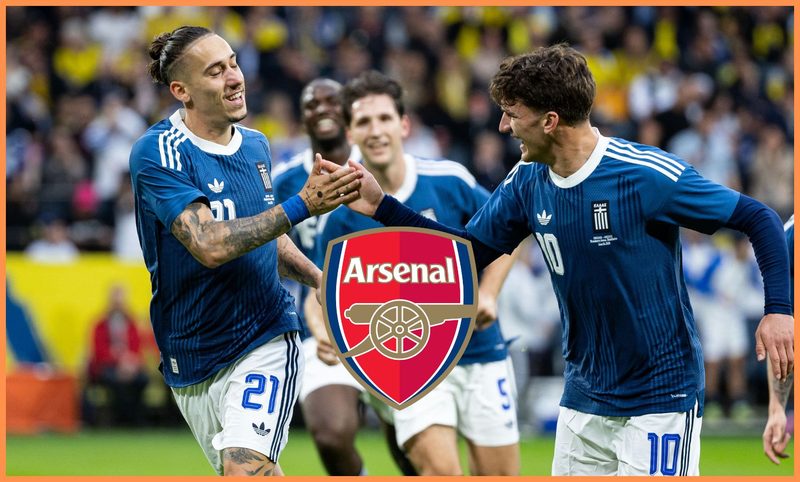 Arsenal Intensifies Pursuit of Christos Tzolis Amidst Premier League Competition