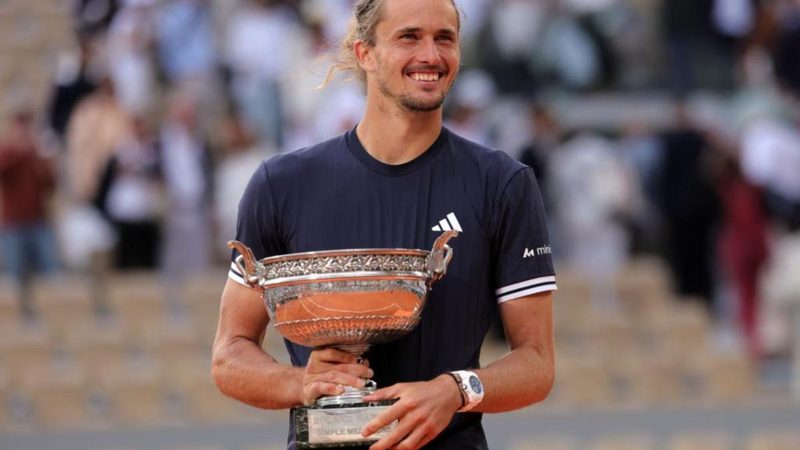 Zverev revela la presión de ser favorito en Roland Garros y su camino a la victoria