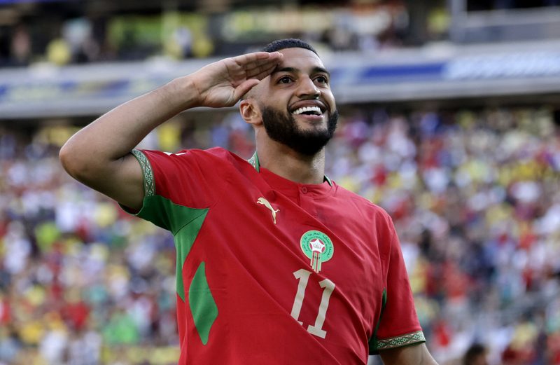 Ismael Saibari brilha e marca gol histórico de Marrocos contra o Brasil