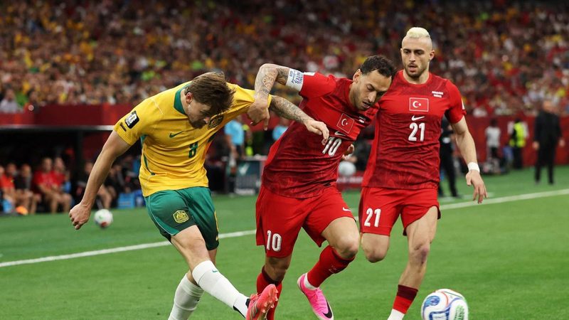 Australia e Turchia si sfidano ai Mondiali: 0-0 nel primo tempo