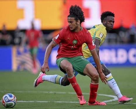 Ayyoub Bouaddi Shines Brightly in Morocco's Draw Against Brazil at World Cup