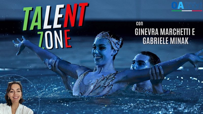Ginevra Marchetti e Gabriele Minak: il duo misto che conquista il nuoto artistico