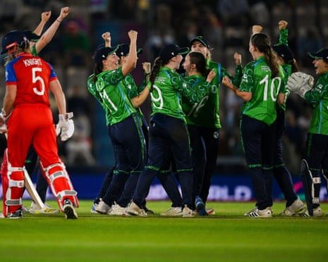 England Battles Ireland in Thrilling Women's T20 World Cup Showdown