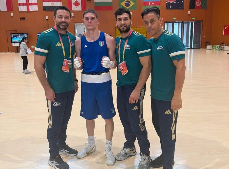 Gabriele Guidi Rontani avanza ai quarti nella World Boxing Cup 2026, delude Fiore