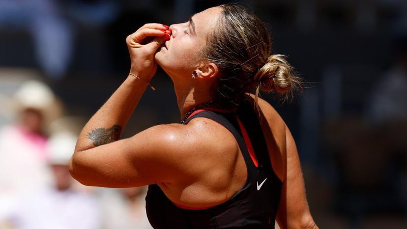 Sabalenka revela su lucha emocional tras Roland Garros: "Necesité ir al psiquiatra"
