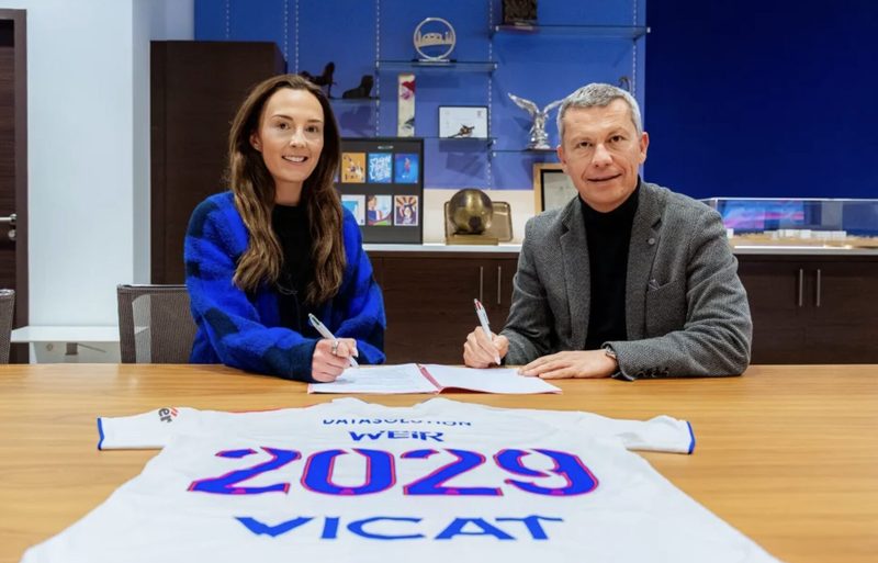 L'OL Lyonnes signe Caroline Weir jusqu'en 2029 : un renfort de choix