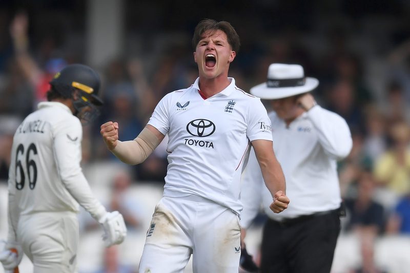 Sonny Baker Thrives in Test Debut, Leaving White-Ball Woes Behind