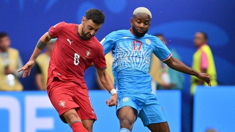 Cédric Bakambu brilla en su debut mundialista y lleva a Congo a un histórico empate ante Portugal