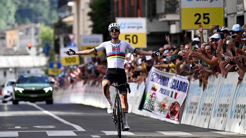 Pogacar dominiert Auftakt der Tour de Suisse mit beeindruckendem Solo-Sieg