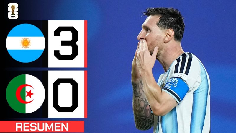 Messi brilla con un hat-trick y despierta el sueño del bicampeonato para Argentina