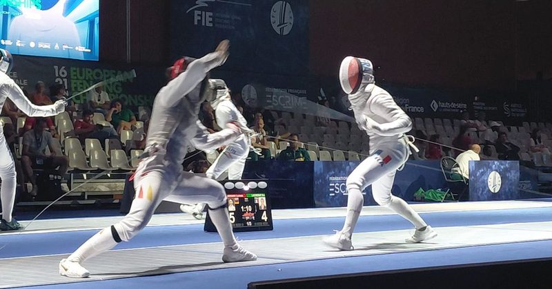 L'élimination brutale d'Eva Lacheray en 16es de finale des championnats d'Europe d'escrime