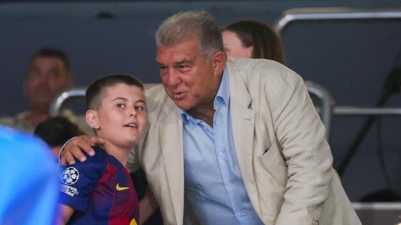 Joan Laporta vive una semana histórica con el Barça: triunfos y emociones a flor de piel