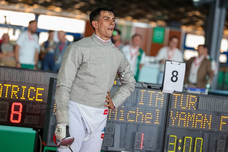 Michele Gallo sfiora la medaglia: sconfitta nei quarti ai Campionati Europei di scherma