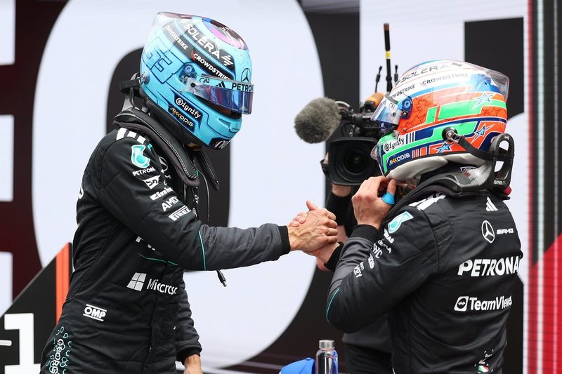 George Russell fala sobre escolha de Kimi Antonelli como substituto de Hamilton na Mercedes
