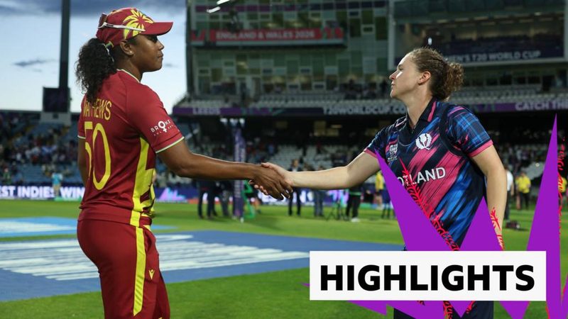 West Indies Survive Scotland's Brave Challenge in T20 World Cup Clash