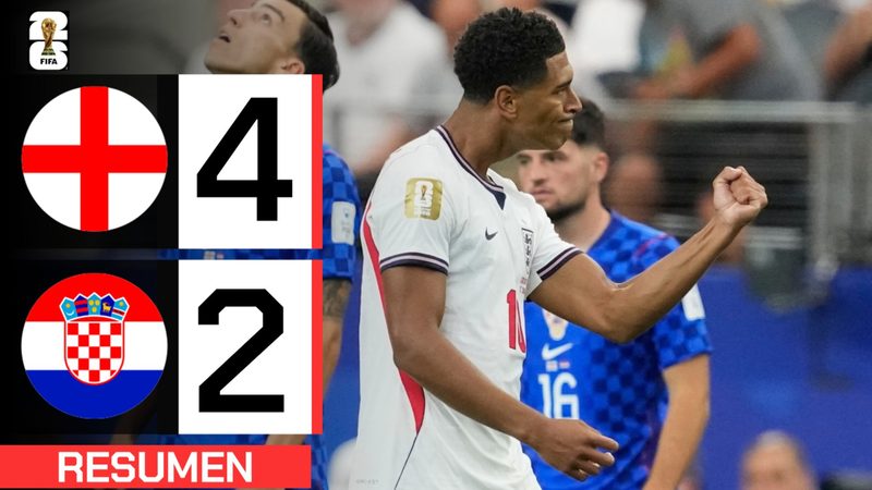 Inglaterra inicia su camino en el Mundial 2026 con emocionante victoria sobre Croacia