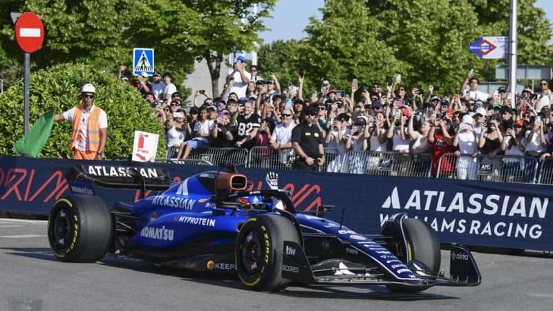 Madrid se prepara para recibir el GP de Fórmula 1 en un evento histórico