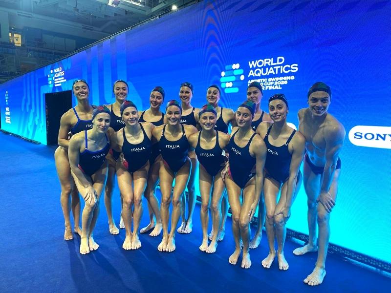 L'Italia del Nuoto Artistico si Preparara alla Super Final di World Cup 2026 a Toronto