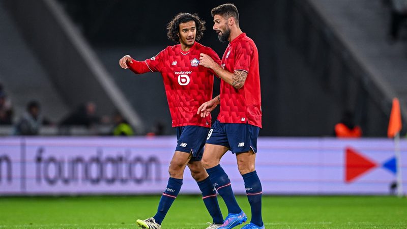 Le conseil d'Olivier Giroud à Ayyoub Bouaddi : "S'il y arrive, il jouera au Real l'an prochain"