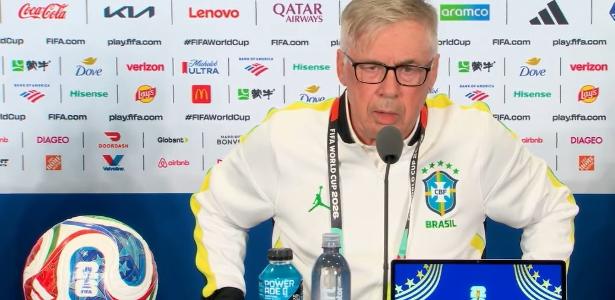Ancelotti promete mudanças na seleção brasileira antes do jogo contra o Haiti