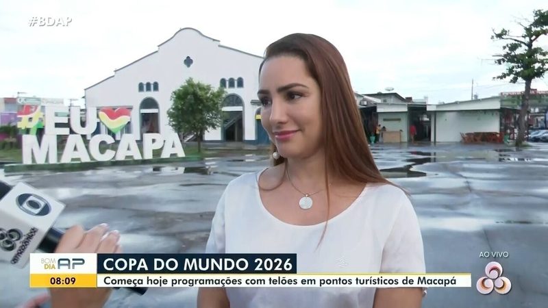 Macapá se prepara para receber torcedores em telões para Brasil x Haiti