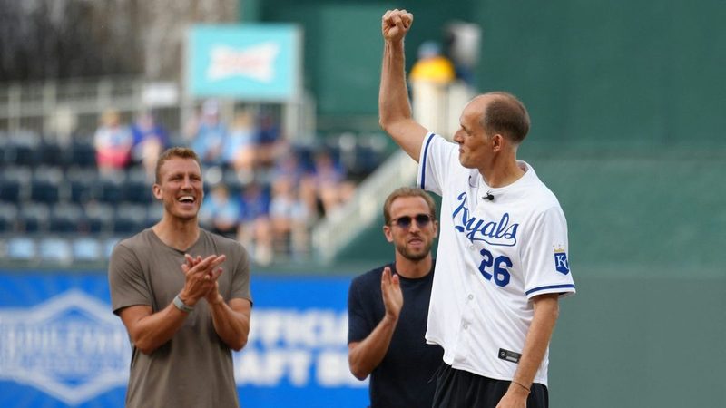 Thomas Tuchel beeindruckt beim First Pitch der Kansas City Royals