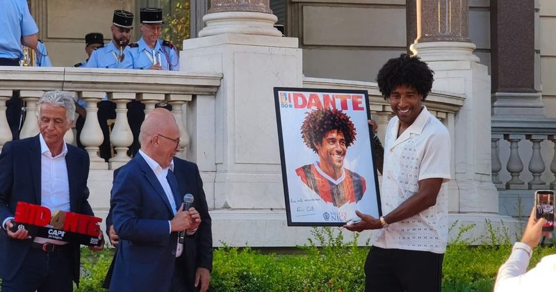 L'OGC Nice fait ses adieux à Dante, un capitaine emblématique