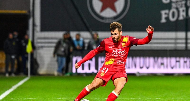 Yanis Hadjem (Royal Francs Borains) reçoit une offre de l'AS Cannes en Ligue 3