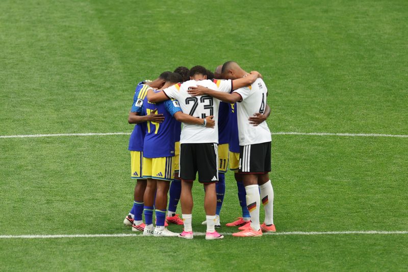 A oração que uniu Alemanha e Curaçao após goleada histórica na Copa do Mundo