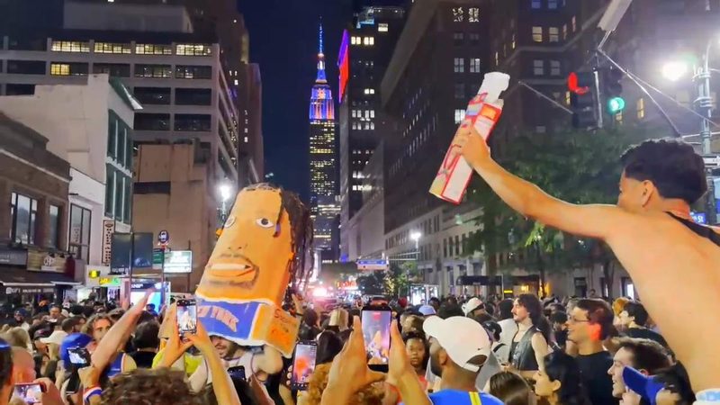 La victoria de los Knicks desata un récord de ventas de ‘merchandising’ en Nueva York